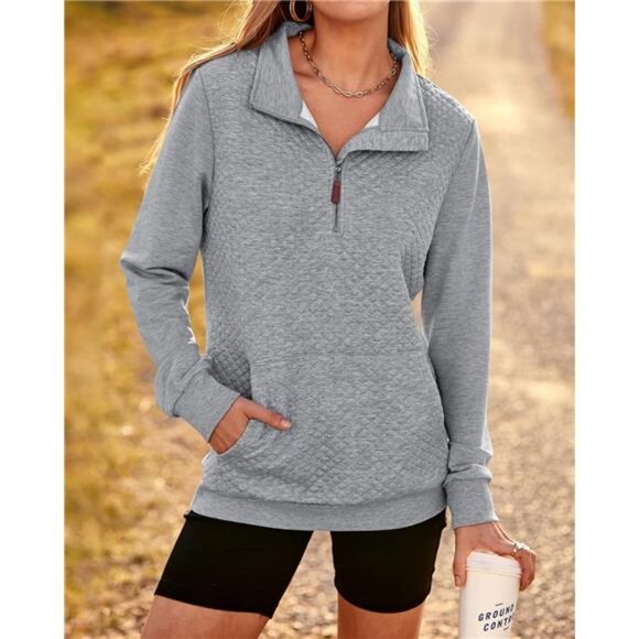 Women’s Winter Cropped Puffer Jacket – Short, Warm Quilted Coat - Picture 2 of 7